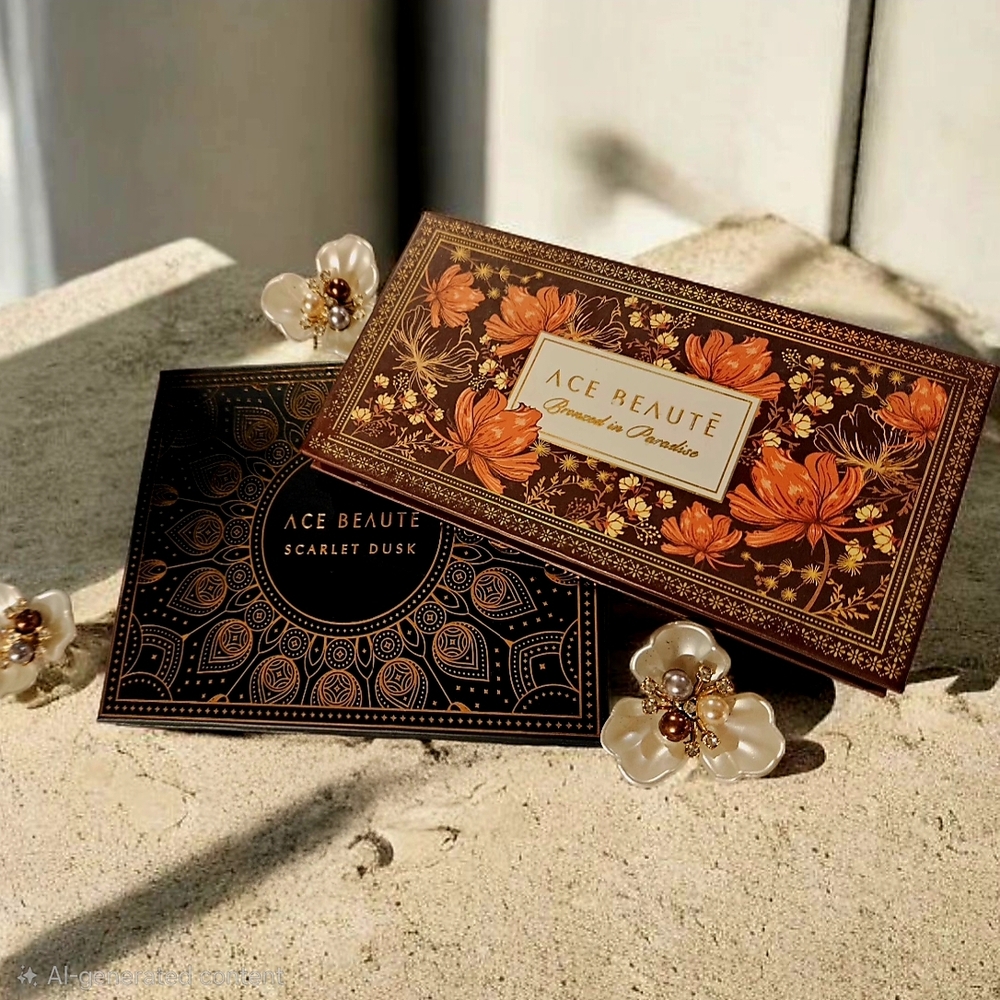 Ace Beaute Eyeshadow Palette Set - Scarlet Dusk & Classical Paradise